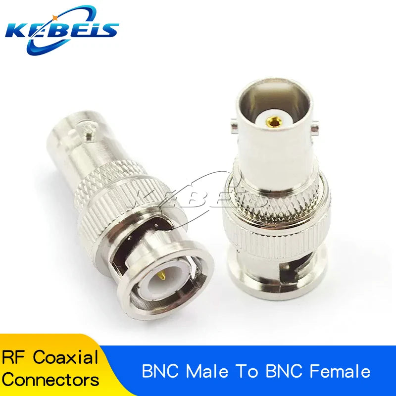 1PCS BNC to BNC Adapter Male to Female Dual Way Tee Flange BNC-KKF-KKY-KK-KKK-JJJ-KKJ-KKJ-JKW-JJ-JKQ9 RF Connector