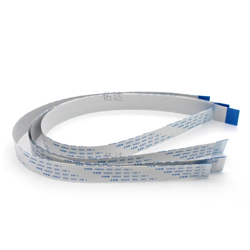 FPC FFC 3000mm AWM 20624 80C 60V VW-1 Flexible Flat Cable 3M A/B Type Ribbon Wire 4P/6/8/10/12/14/16/20/26/30/40/50/54/60Pin