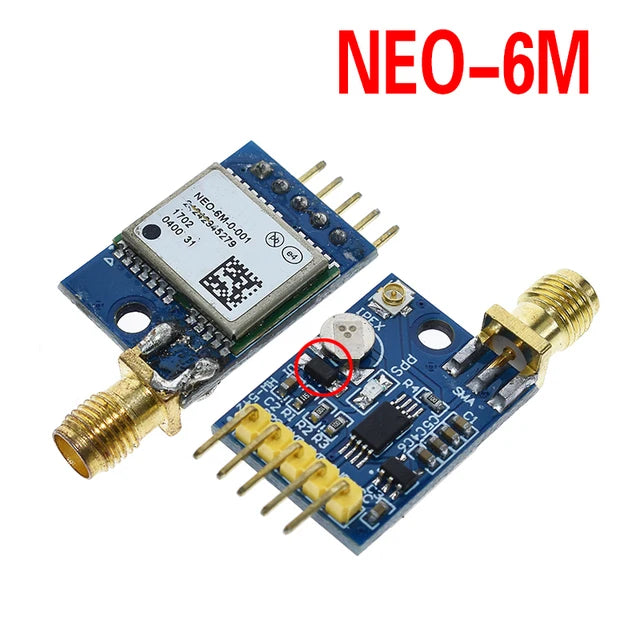 Neo-6m Neo-7m Double Sided Gps Mini Module Neo-m8n Satellite Positioning Microcontroller Scm Mcu Development Board For Arduino