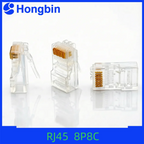 20/50/100PCS RJ45 Ethernet Connector Cables Module Plug Network RJ-45 Lan Crystal Heads Cat5 Cat5e Gold Plated Network Cable