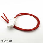 TJC2 7.5/5.0mm Straight Pin Header Plug Housing Terminal 1P 2P 3P 4P 5P 6P 1+1 1+2 1+3 1+4 1+5  Strip Bar Wire Connector Harness