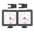 Multifunction Chess Analog Clock Count Up Count Down Timer Mute for Board Game Competition