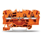 WAGO 2004‑1301 1302 1303 DIN Rail Terminal Block 3‑Conductor Cage‑Clamp 0.5‑4mm² 32A 800V Spring Connection Connector