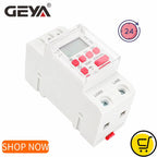 GEYA THC-15 Digital Timer Switch Weekly Programmable Timers 16A 20A 30A ACDC12V 24V 110V 220V 240V Timers
