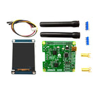 New MMDVM HS Dual Hat Duplex Hotspot Board With USB + 2.2inch OLED Display Support P25 DMR YSF NXDN For Raspberry pi