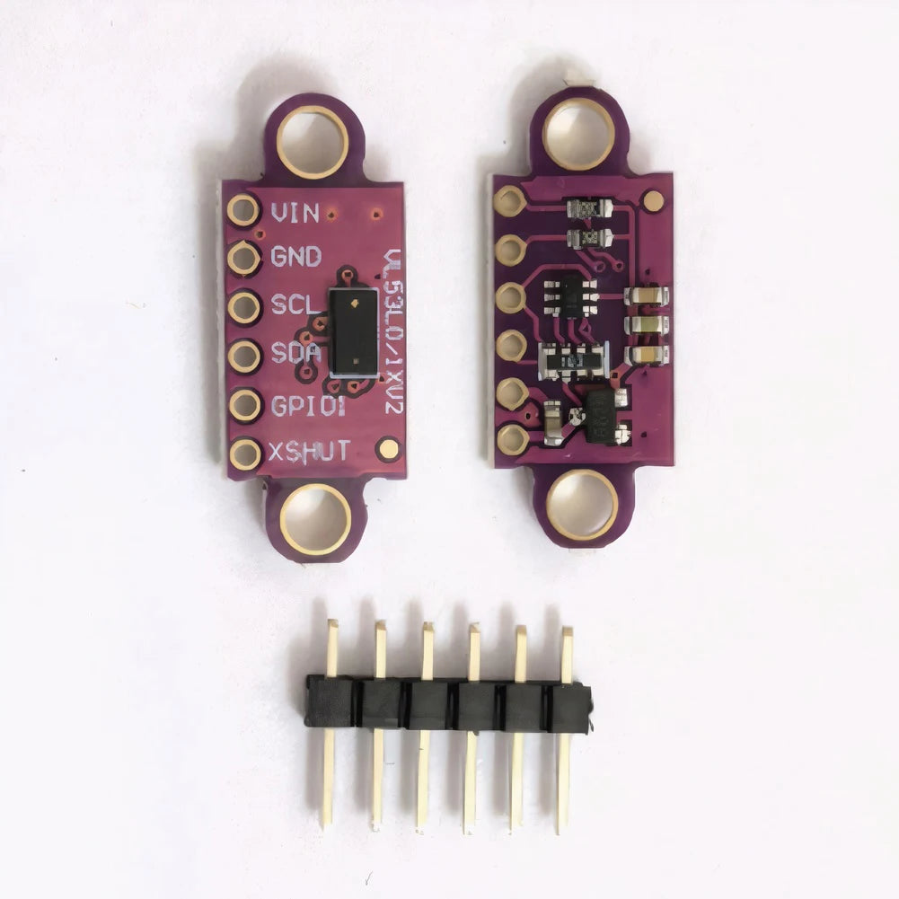1-50PCS VL53L0X Time-of-Flight (ToF) Laser Ranging Sensor Breakout 940nm 3-5V GY-530 VL53L0X V2 Laser Distance Module IIC