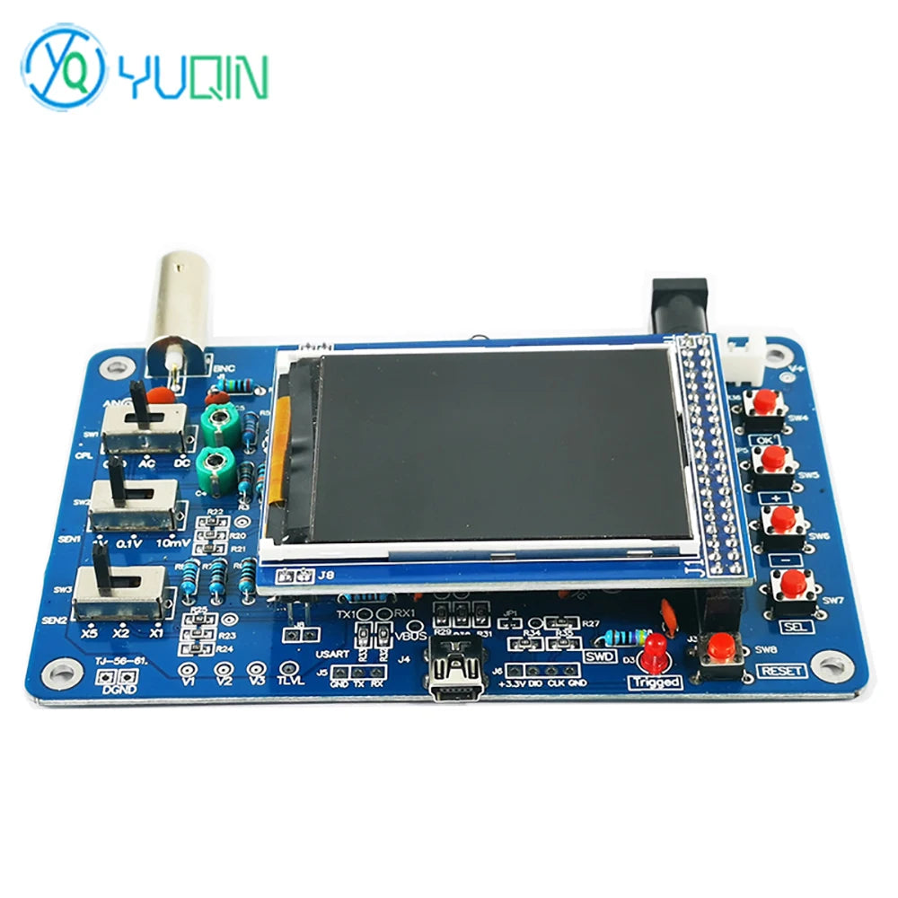 DSO138 Digital Oscilloscope Kit Electronic DIY Compatible STM32F103C8T6 Microcontroller Welding Assembly Parts