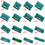 FPC FFC Flexible Cable Adapter Board 0.5mm Pitch Connector SMT to 2.54mm 16P/18P/20P/22P/24P/26P/30P/36P/40P/45P/50P/56P/60P/80P