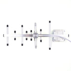 10dBi Outdoor Yagi Antenna 698-2700MHz For 2G 3G 4G LTE N Female Connector RG58 Coaxial Cable With SMA Male Extension Cable