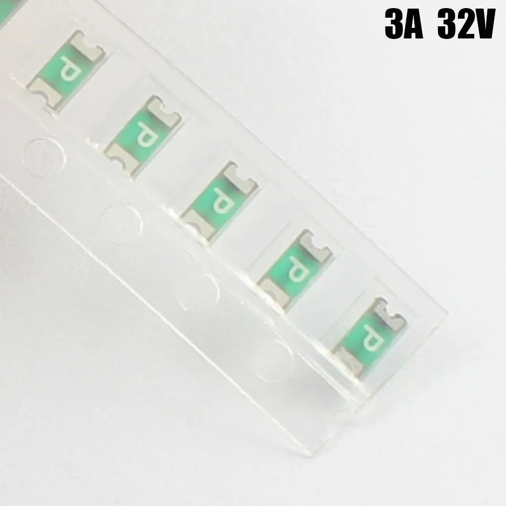 10pcs SMD 1206 3216 Fuse 0.125A 0.2A 0.25A 0.375A 0.5A 0.75A 1A 1.25A 2A 3A 4A 5A 32V 63V 125V 466 LF Very Fast Acting Blow