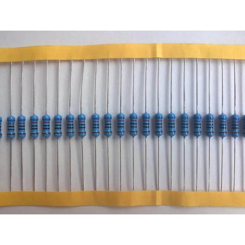100pcs 2.2 ohm 1/4W 2.2R Metal Film Resistor 2.2ohm 0.25W 1% ROHS