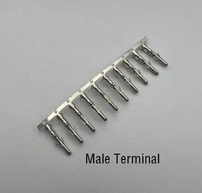 10 Set Molex 5.08mm Connector Large 4 Pin Computer ATX IDE Power Connector Plug Male Female Housing + Male Female Terminal