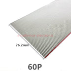 1/2/5/10Meter 6P/8/10/14/16/20/26/30/34/40/50/60 Pin 1.27mm Pitch Gray Flat Ribbon Cable 28 AWG Wire For 2.54mm FC IDC Connector