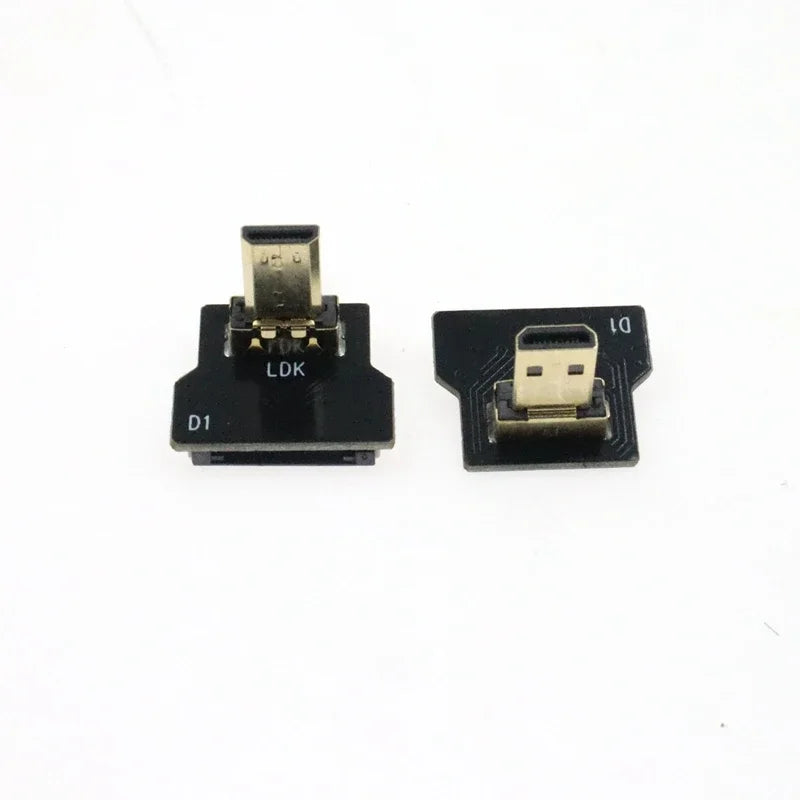 Anti-interference Ribbon FPV HDMI-Compatible Connector Flexible Flat Cable Raspberry Pi 4 Micro Mini HDMI-compatible