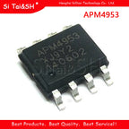 20pcs/lot New APM4953 4953 Dual P-Channel Enhancement Mode MOSFET SOP-8