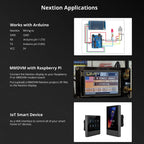NEXTION NX4827P043-011C 4.3 Inch Capacitive HMI Touch Display LCD-TFT Module RGB 65K Color Screen Panel Without Enclosure