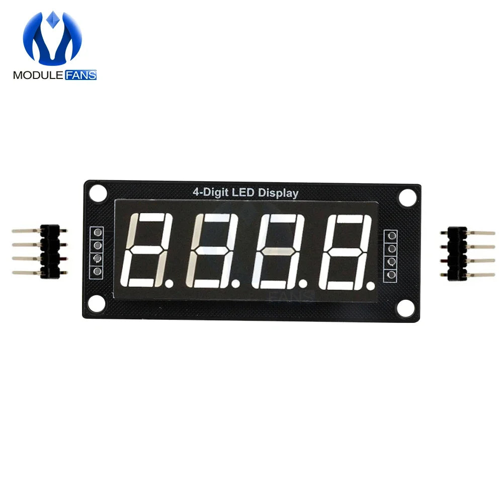 0.56 inch TM1637 LED Display Module 4 Digit LED Indicator for Arduino DIY Red Green Blue Yellow White