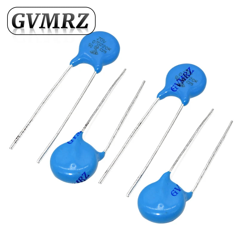 MOV Metal Oxide Varistor DIP Type 07D 10D 14D 20D Series Assorted Models for Electronic Circuit Use