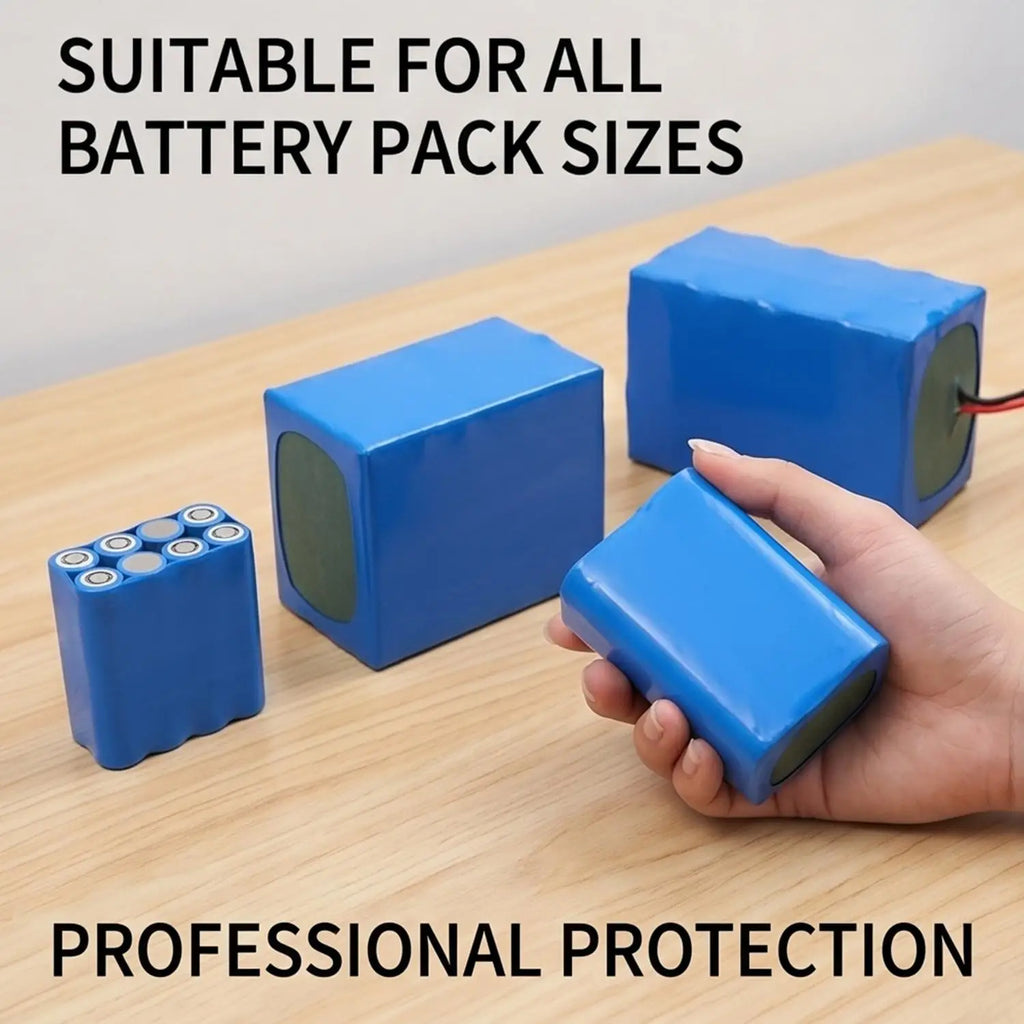Battery Wraps 10/20cm PVC Heat Shrink Tube Roll Shrinkable Film Sleeve Lithium Battery Pack Case Insulation Li-ion Wrap Cover