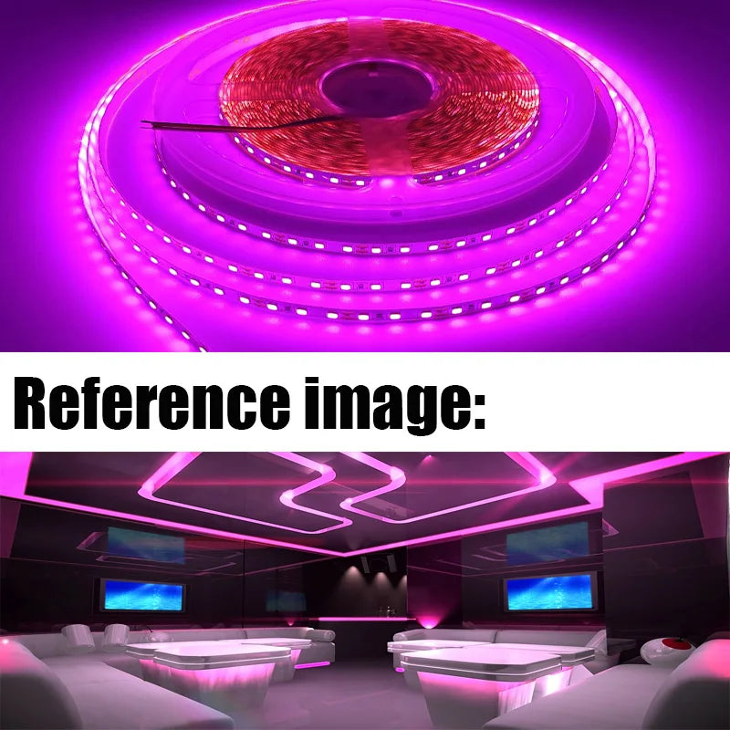 LED Strip Lights 12V Waterproof 60Leds/M Flexible Home Decoration Bar Lighting Replace SMD 3528 5050 5630 5730 LED Tape