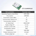 EBYTE E73-2G4M04S1A/B/D Series BLE Wireless Module Micro-size Long Range Low Power Consumption Dual Antenna PCB