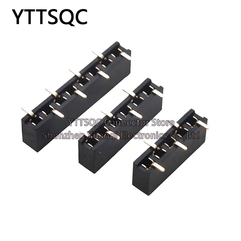 10pcs 2.54mm PH5mm Single Row SMD Short Version SMT 1X3/4/5/6P 8P 10P 12P 20P Stackable PCB Female Pin Header Socket Connector