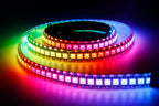 WS2811 WS2812B WS2813 WS2815 5050RGB LED Strip Lights Individually Addressable 30/60/144Pixels/Leds/m Black /White PCB DC5V/12V