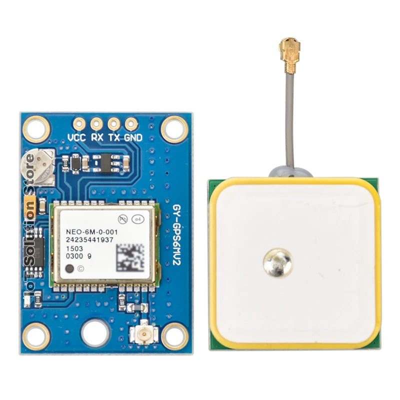 GY-GPS6MV2 NEO-6M GNSS GPS Module with Active Ceramic Antenna NEO 6M NEO6M NEO-6M-0 NEO-6M-0-001 GY GPS6MV2