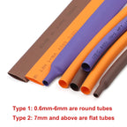NEW-Color 2:1 Heat Shrink Tube 1 2 3 4 6 8 10 12 14 16 18 20 30 40 50mm DIY Wire Cable Repair Connector Wrap Insulated Sleeving