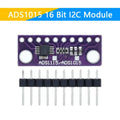 I2C ADS1115 ADS1015 16 Bit ADC 4 channel Module with Programmable Gain Amplifier 2.0V to 5.5V RPi