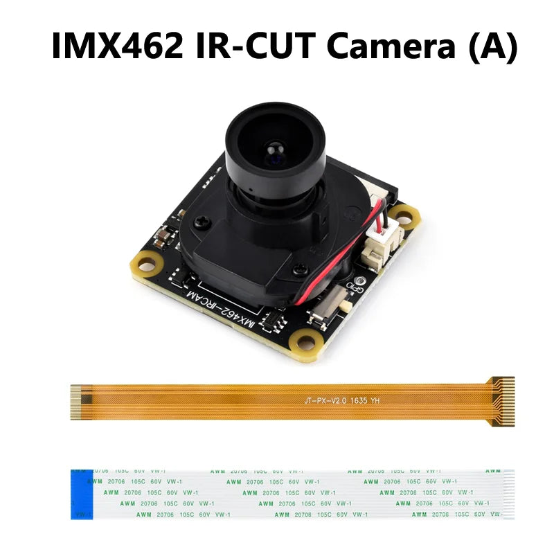 Raspberry Pi Starlight Camera IR-CUT IMX462 (A) Sensor 2MP 90 Degree For Raspberry Pi