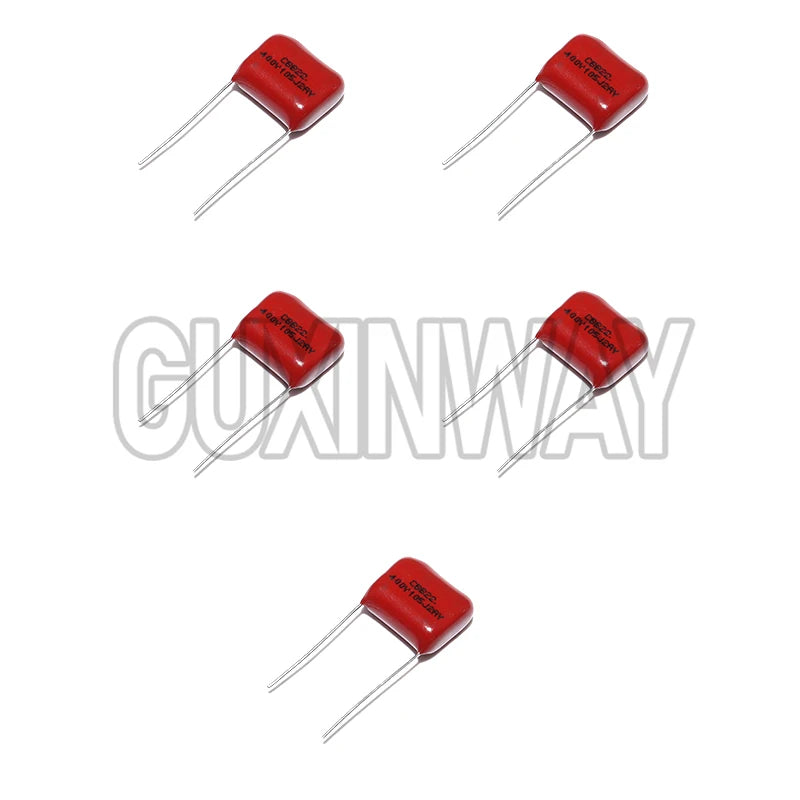 50PCS CBB Capacitor Assortment Kit 400V 10NF-3.3UF 10values Metallized Polyester Film Capacitors KIT DIY