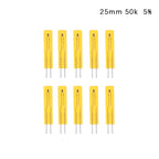 10pcs NTC Thin Film Thermistor 2.5cm 5cm 3950 10K 50K 100K MF5B SMD 1% 5% Temperature Sensor