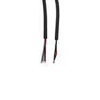 1Pcs 2 Wire 4 Wire Micro USB Power Supply Cable Elbow Head Male Plug Charging Connector DIY Repair Cable 0.3m