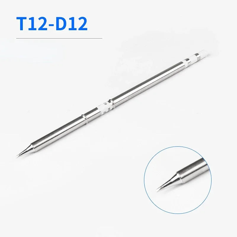 T12 Tip Soldering Iron Tip T12-D24 ILS J02 K KU for Hakko Fx951 DIY T12 Soldering Station Kits Welding Tools