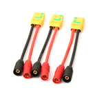 AS150 XT150 Male/Female To XT60 XT90 Plug DC Power Conversion Cable Connector 10AWG Silicone Wire Suitable for RC Batteries