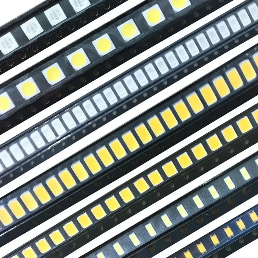 1 Reel/3000Pcs 0402 0603 0805 1206 SMD LED Red Yellow Green White Blue Orange Purple warm white ice blueLight Emitting Diode