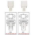 2pcs GX23 2Pin LED Bulbs 5W SMD 2835 Spotlight 360Degree 110v/220v WW/CW PLS-13W PLS Desk Table Reading Machine Replacement Lamp