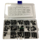 IC Chip Assortment 150Pcs,Opamp,Oscillator,Pwm,PC817,NE555,LM358,LM324, JRC4558,LM393,LM339,NE5532 Incl. Sockets Multi-Purpose