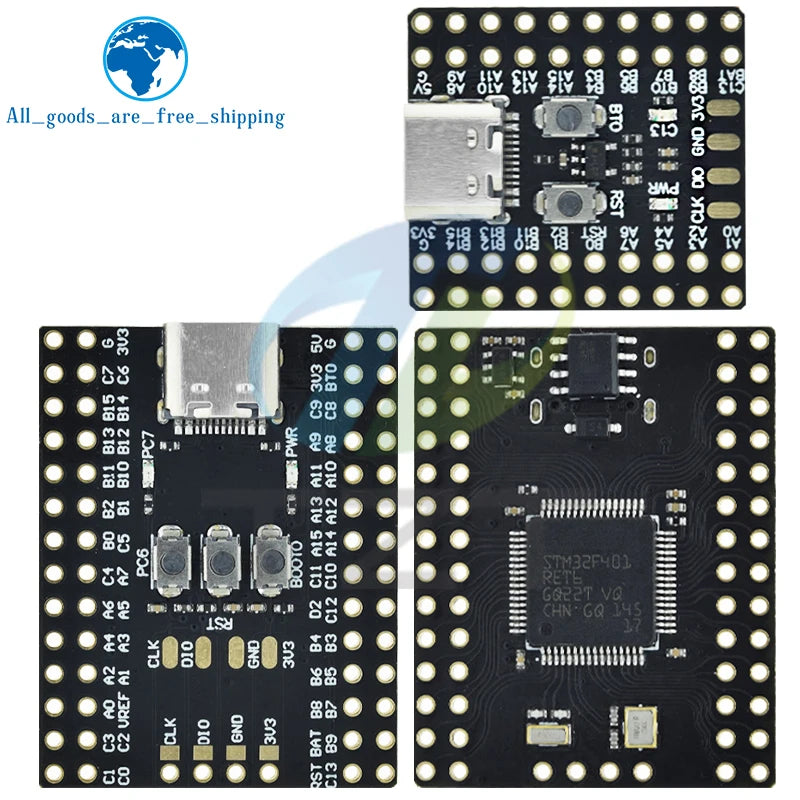 STM32F103C8T6/RCT6 STM32F401RET6 CH340 Development Board Microcontroller Core Board ARM Architecture Minimum System Correx-M3