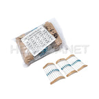 300PCS 1W 1/2W 1/4W 10R - 1M Ohm Resistance Set 1% Metal Film Resistor Assortment Kit 30Kinds*10pcs=300PCS