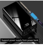 Pine64 Smart Mini Pinecil Soldering Iron With B2 BC2 KU C1 ILS I C4 D24 K Tips With DC power supply Storage Bag