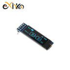1-10pcs 0.91 inch OLED Display Module White/Blue OLED 128X32 LCD LED Display SSD1306 12832 0.91 IIC I2C Communicate for Arduino