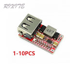 5PCS 5V Boost Step Up Power Module Lithium LiPo Battery Charging Protection Board LED Display USB For DIY Charger 134N3P Program