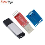 Original CP2102 USB to TTL 5V 3.3V 5PIN Adapter Module for STC ESP8266 ESP32 Serial Communication and Programming