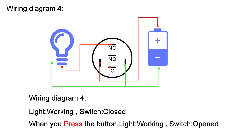 16/19/22MM Custom Metal Push Button Switch with Socket Waterproof Luminous Latching Momentary Car Boat Motorcycle 12V 24V 220V
