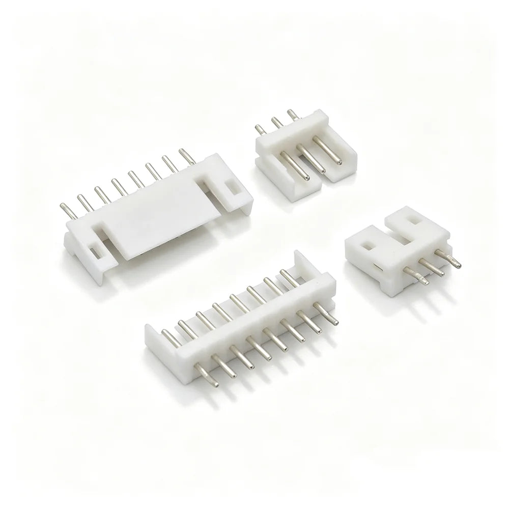100pcs A2007WV Series 2.0mm Right-Angle Male Connector 90Degree Pin Header Wire to Board Wafer Connector
