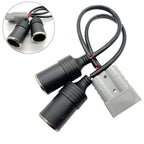 Robust For Anderson Connector 50Amp to 16A Female Socket Adapter for Powering Vehicle For Refrigerators and Compressors