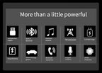 Car Bluetooth Receiver with Lossless Audio Quality MP3 Player, Car Adapter with Cigarette Lighter Socket and Charger