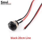 12mm Waterproof Momentary Push Button Switch PBS-33B Mini Round ON/Off Switch With Pre-wired Leads Self-Reset for Arduino DIY